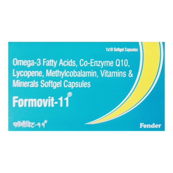 FORMOVIT 11 Soft Gelatin Capsule 10's