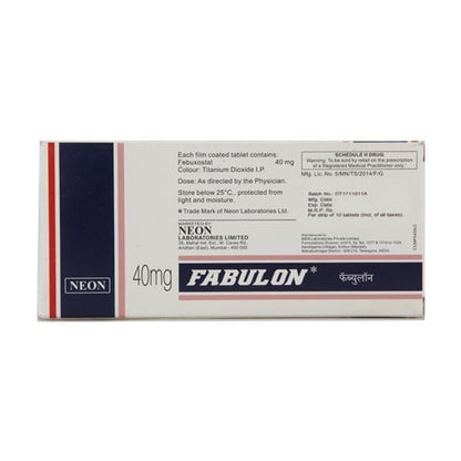 Fabulon 40mg Tablet 10'S