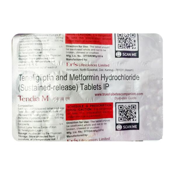 TENDIA M Tablet 15's