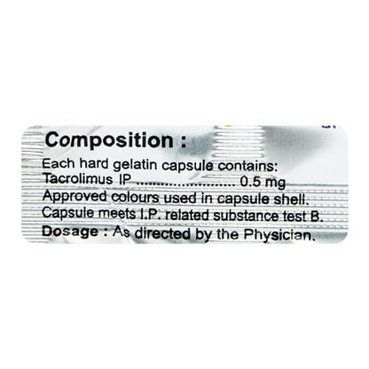 TAKCEL 0.5mg Capsule 10's