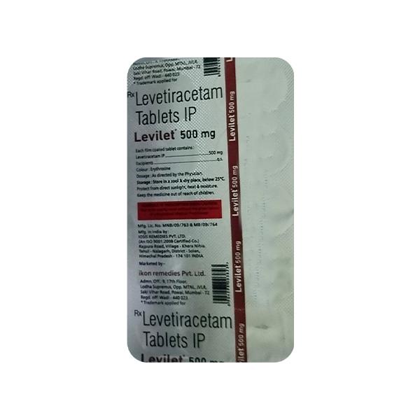 LEVILET 500mg Tablet 10's