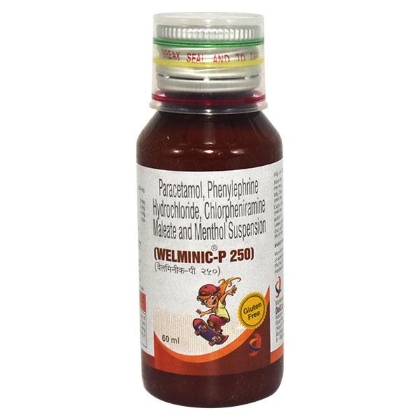 WELMINIC P 250mg Suspension 60ml
