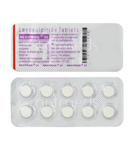 Nexipride 25mg Tablet 10'S