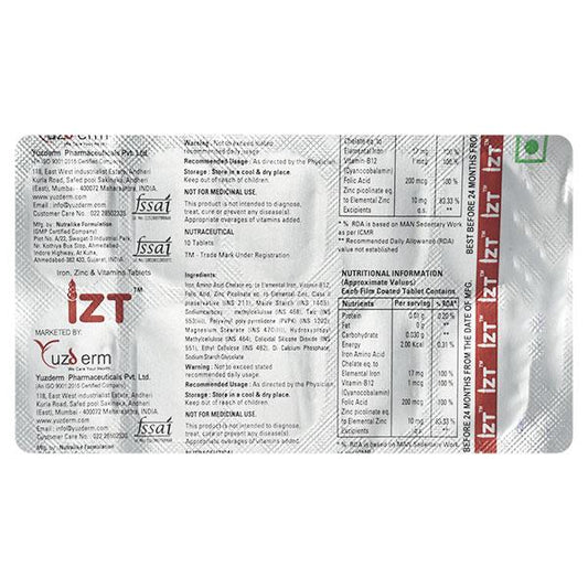 IZT Tablet 10's