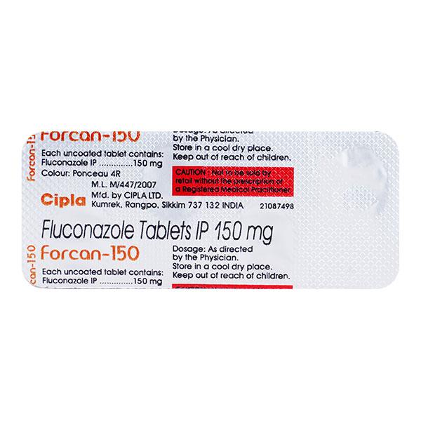FORCAN 150 Tablet 4's