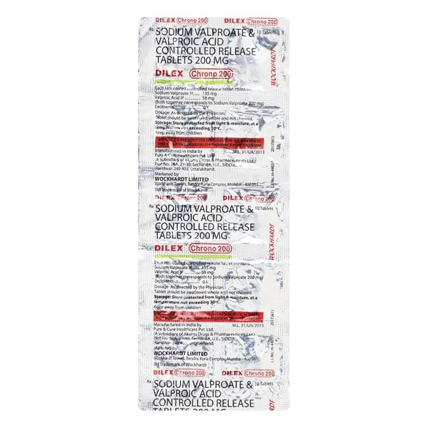 Dilex Chrono 200mg Tablet 10'S