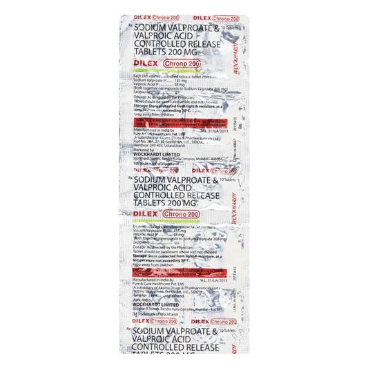 Dilex Chrono 200mg Tablet 10'S