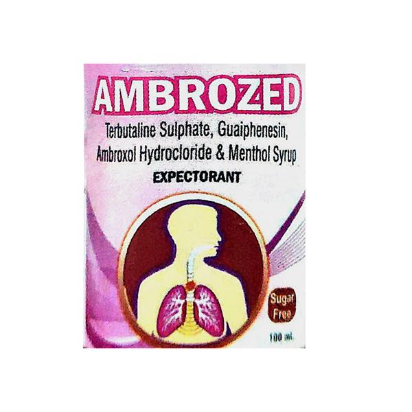 AMBROZED SUGAR FREE Expectorant 100ml