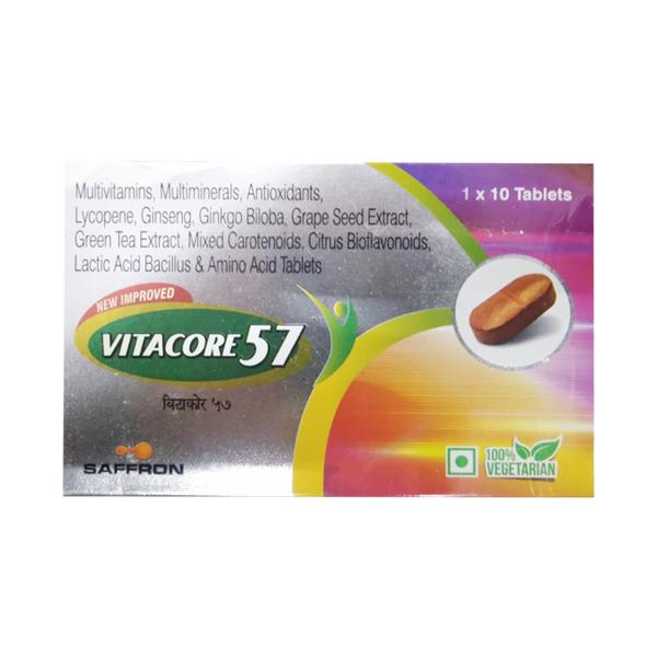 Vitacore 57mg Tablet 10'S