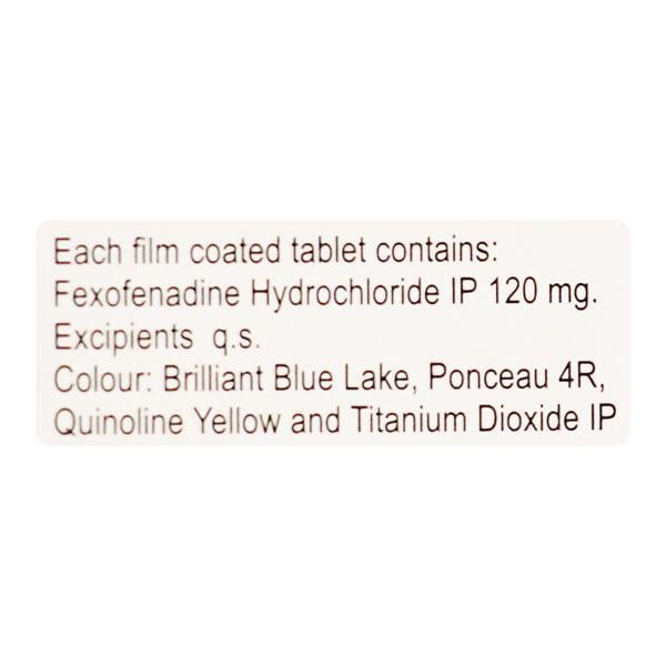 FEXAIR 120 Tablet 10's