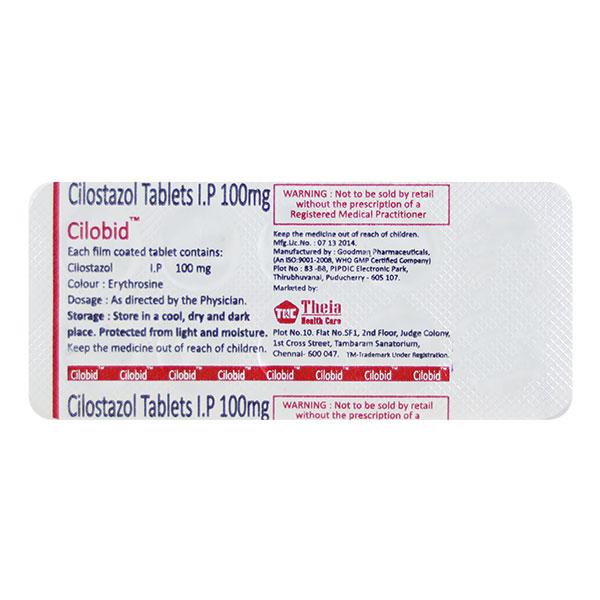 Cilobid 100mg Tablet 10'S