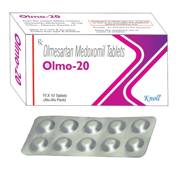 OLMO 20mg Tablet 10's