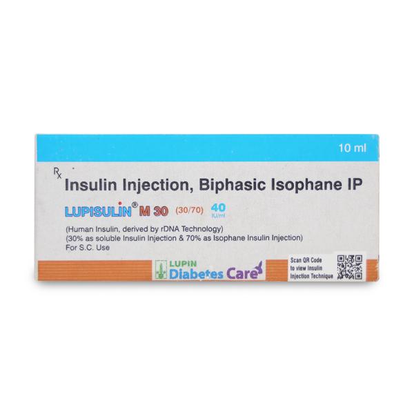 Lupisulin M 30/70 40IU Injection 1X10ml