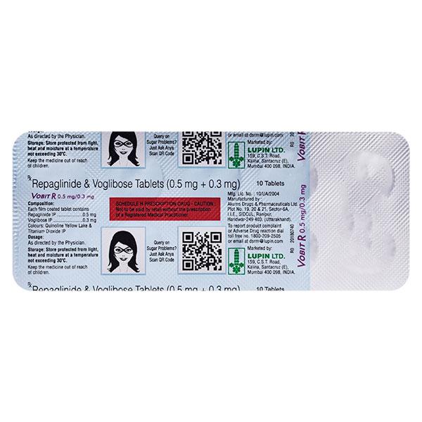 VOBIT R 0.5/0.3 Tablet 10's