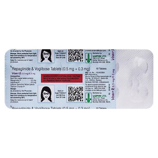 VOBIT R 0.5/0.3 Tablet 10's