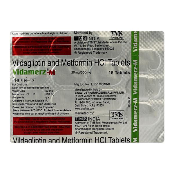 VIDAMERZ M Tablet 15's