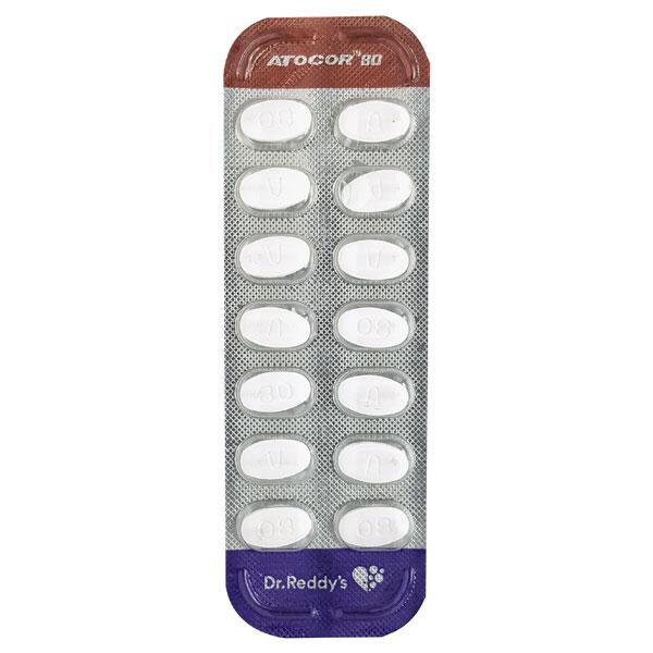Atocor 80mg Tablet 14'S