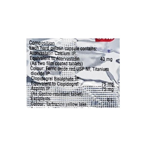 CLOPITAB CV GOLD 40 Capsule 10's