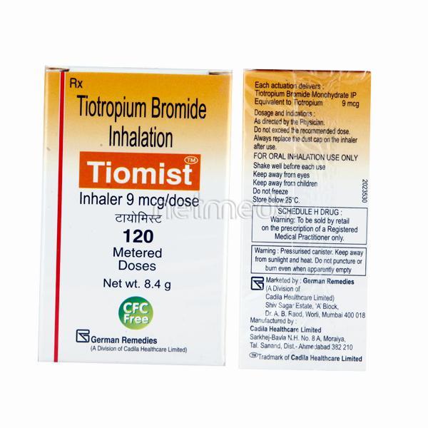 Tiomist Inhaler 120Md