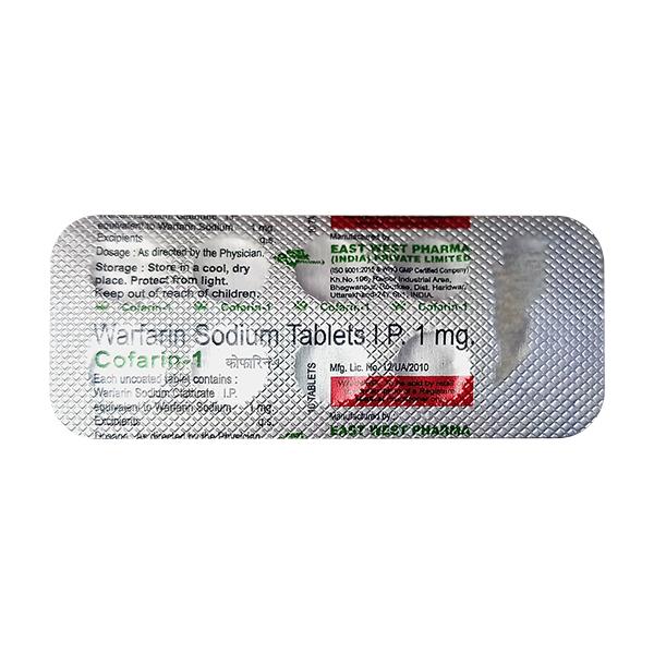 Cofarin 1mg Tablet 10'S