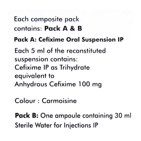 Ritecef O 100mg Dry Syrup 30ml