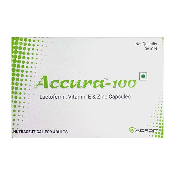 ACCURA 100 Capsule 10's