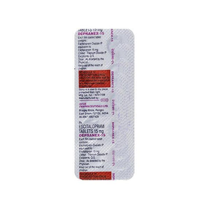 Depranex 15mg Tablet 10'S