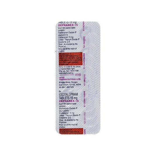 Depranex 15mg Tablet 10'S