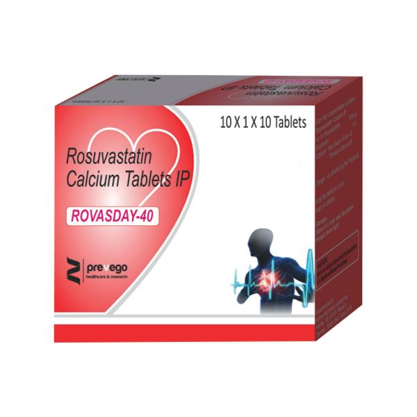 ROVASDAY 40 Tablet 10's