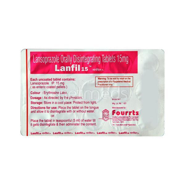 Lanfil 15mg Tablet 15'S