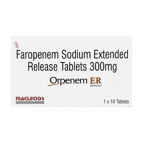 ORPENEM ER 300mg Tablet 10's