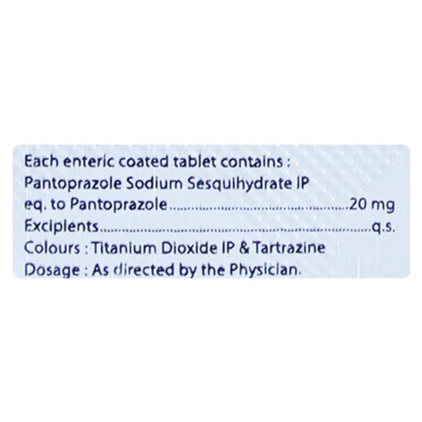 PANTOLITE 20 Tablet 10's