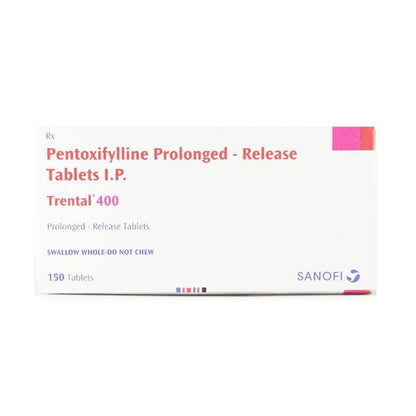 Trental 400mg Tablet 15'S