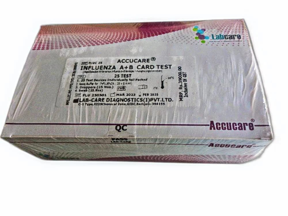 Labcare Influenza A+B Card - Global Surgicals