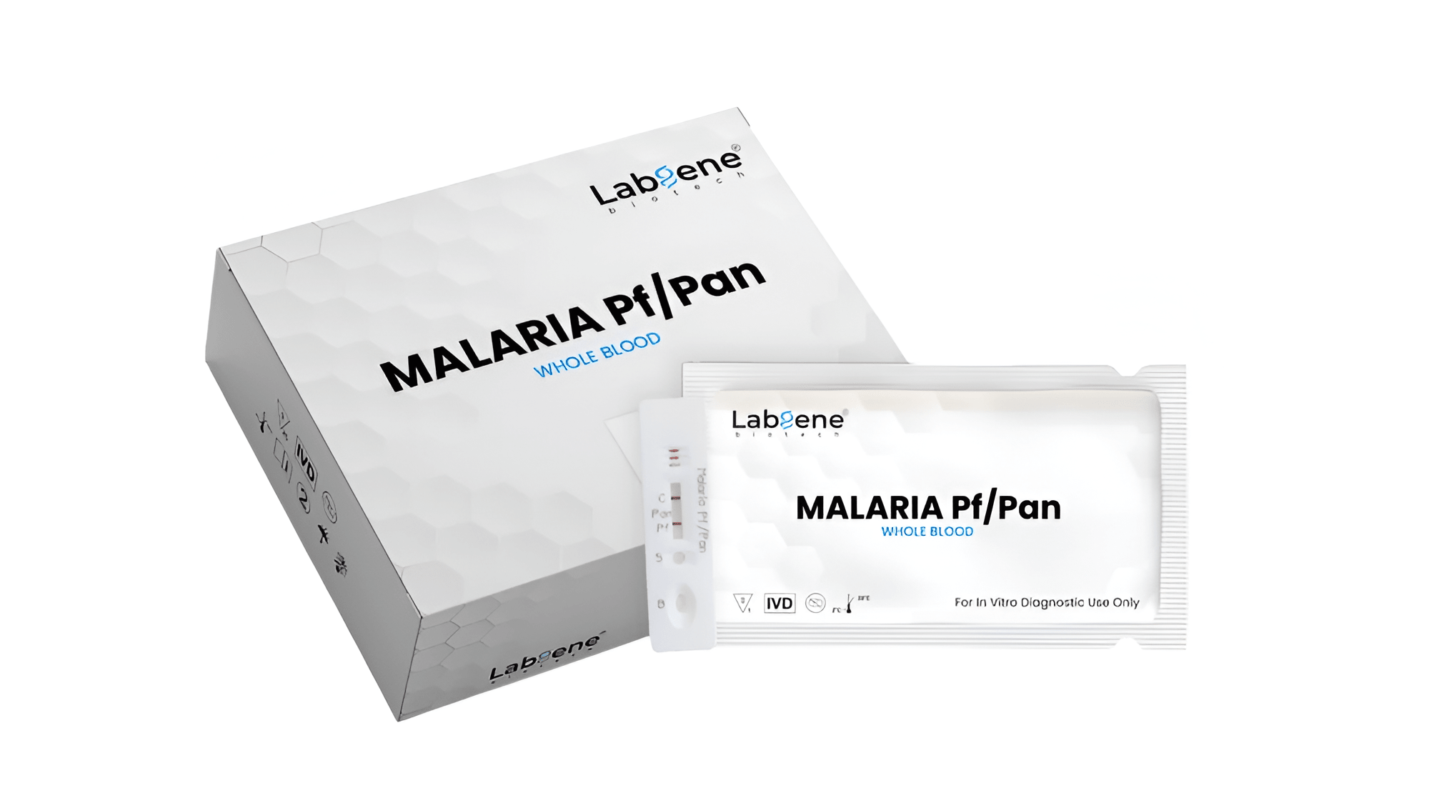 Labgene Malaria Antigen Pf/PAN Rapid Card - Global Surgicals