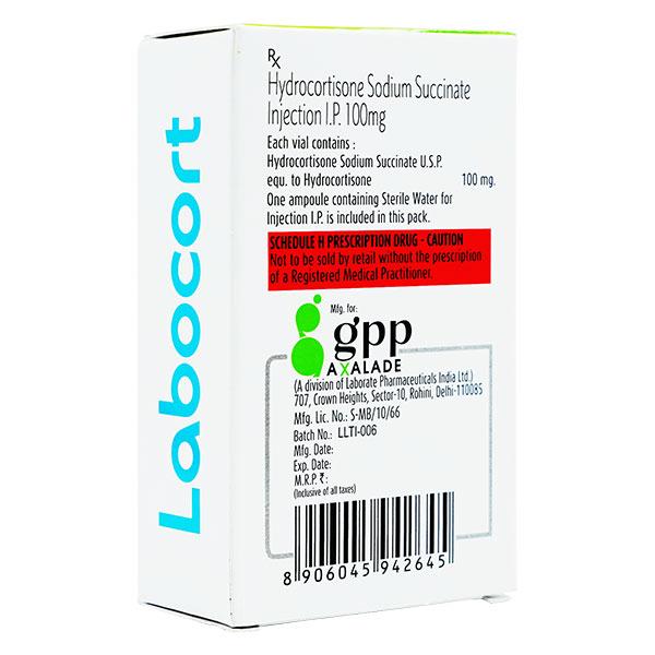 LABOCORT 100 Injection 1's - Global Surgicals
