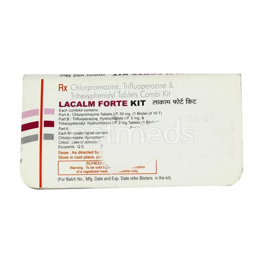 Lacalm Forte Kit Tablet 20'S - Global Surgicals
