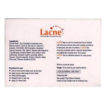 Lacne Syndet Bar 75gm - Global Surgicals