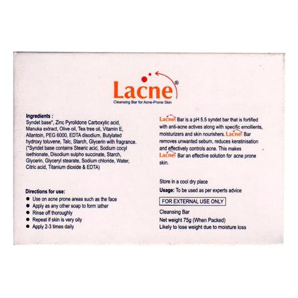 Lacne Syndet Bar 75gm - Global Surgicals
