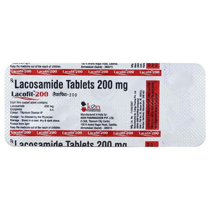 LACOFIT 200 Tablet 10's - Global Surgicals