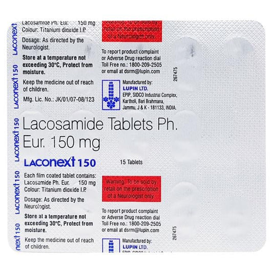 LACONEXT 150 Tablet 15's - Global Surgicals