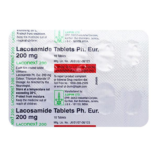 LACONEXT 200mg Tablet 10's - Global Surgicals