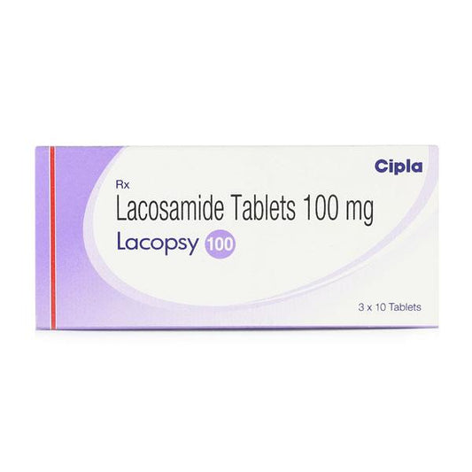 Lacopsy 100mg Tablet 10'S - Global Surgicals