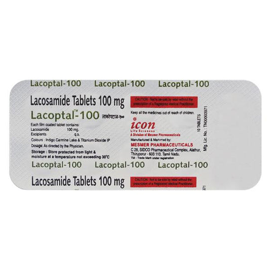 Lacoptal 100mg Tablet 10'S - Global Surgicals