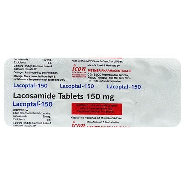 LACOPTAL 150mg Tablet 10's - Global Surgicals