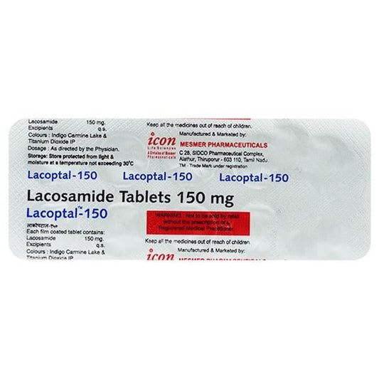 LACOPTAL 150mg Tablet 10's - Global Surgicals