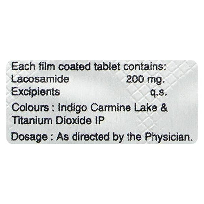 LACOPTAL 200mg Tablet 10's - Global Surgicals