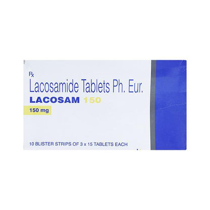 LACOSAM 150 Tablet 15's - Global Surgicals