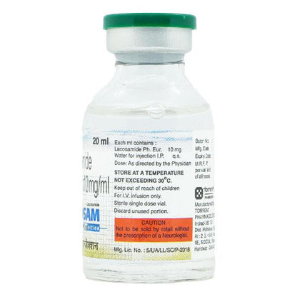 Lacosam Injection 20ml - Global Surgicals