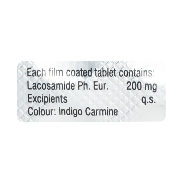 Lacoset 200mg Tablet 10'S - Global Surgicals